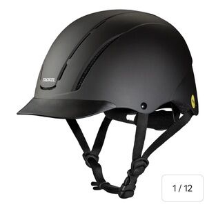 Troxel Spirit™ Horse Riding Helmet with Mips® Technology - Black (XS)